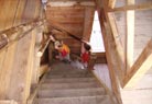 Marrit & Jeroen enter the tower. They never seem to get tired of coming here!