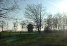 A beautiful and cold day in the bright sunlight.