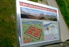 One of the new information signs.