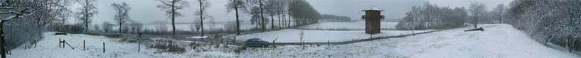Winter desperately tries to hang on, choking the Limes with snow...