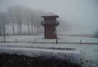 Fog freezes on every available object...