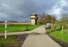 After the heavy storm of the last days, the tower still stands.