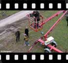 Cameraman Victor operated the crane.