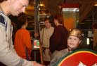 Letting kids (and their parents) actually try out the armour gives them a good idea..