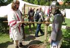 Legio I Minerva guarding the camp of the Germanic troops.