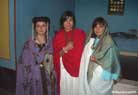 The Empress and her women, Rosa and Carolina.