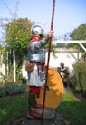 Statues in the garden.