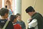 A lot of explaining to do: - the kids were especially keen to know all the details.