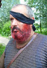 Civilis has dyed his beard red – a sign of trouble to come!