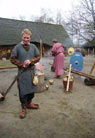Jonathan and Hanneke as Batavians.