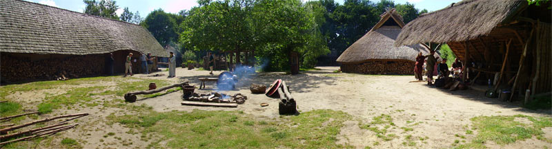 The Batavian village, again a perfect location for this venue, especially with the sun playing along.