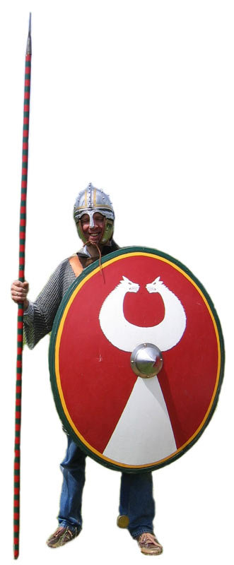 He's almost looking like a real Late Roman!