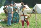 Men of the Coh. I Germ, a German group with Romans and early Germans.