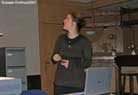 Svenja Grosser, discussing military amphitheatres