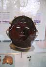The inside of a cavalry mask.