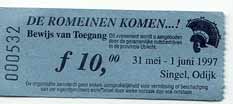 Ticket for the event