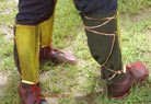 First time for me to wear my new greaves.