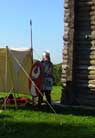 Ending the last guard duty, a lone Late Roman..
