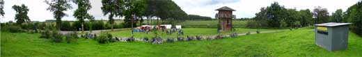 A large Roman camp has sprung up again for the Open Monuments weekend.