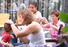 Yolanda van den Berg at work.