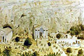 The Roman temple site 