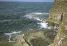 Crusader ruins on the southern breakwater.