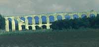 Spread showing the western aquaduct a few miles north.