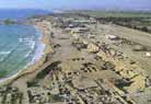 Excavations in Caesarea.