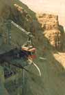 The Masada cable car.