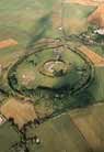 A good view of Old Sarum. The Roman town lies in front.